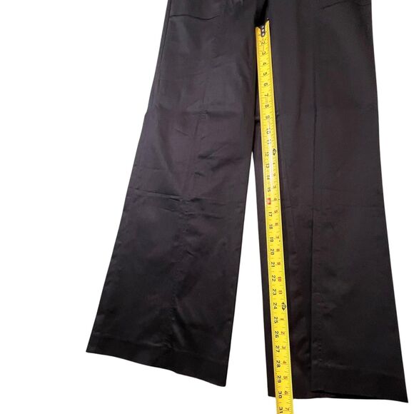 Boston Proper Pants Womens 6 Wide Leg Stretch Trouser Career Pockets Work Office - Picture 8 of 13